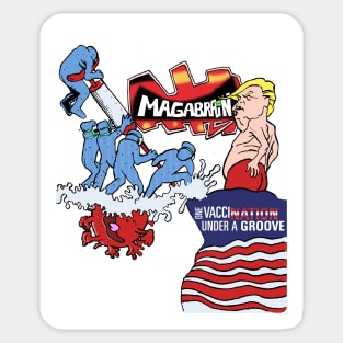 Magabrain Trumpadelic Sticker